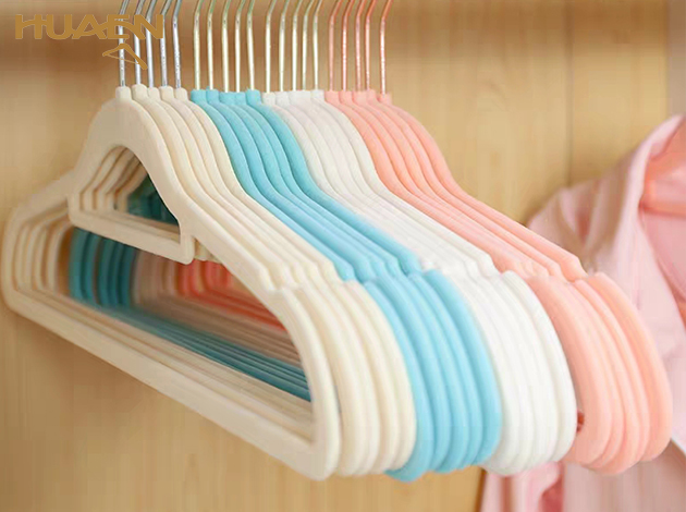 卧室衣架--植绒衣架